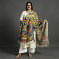 kalamkari handpainted dupatta