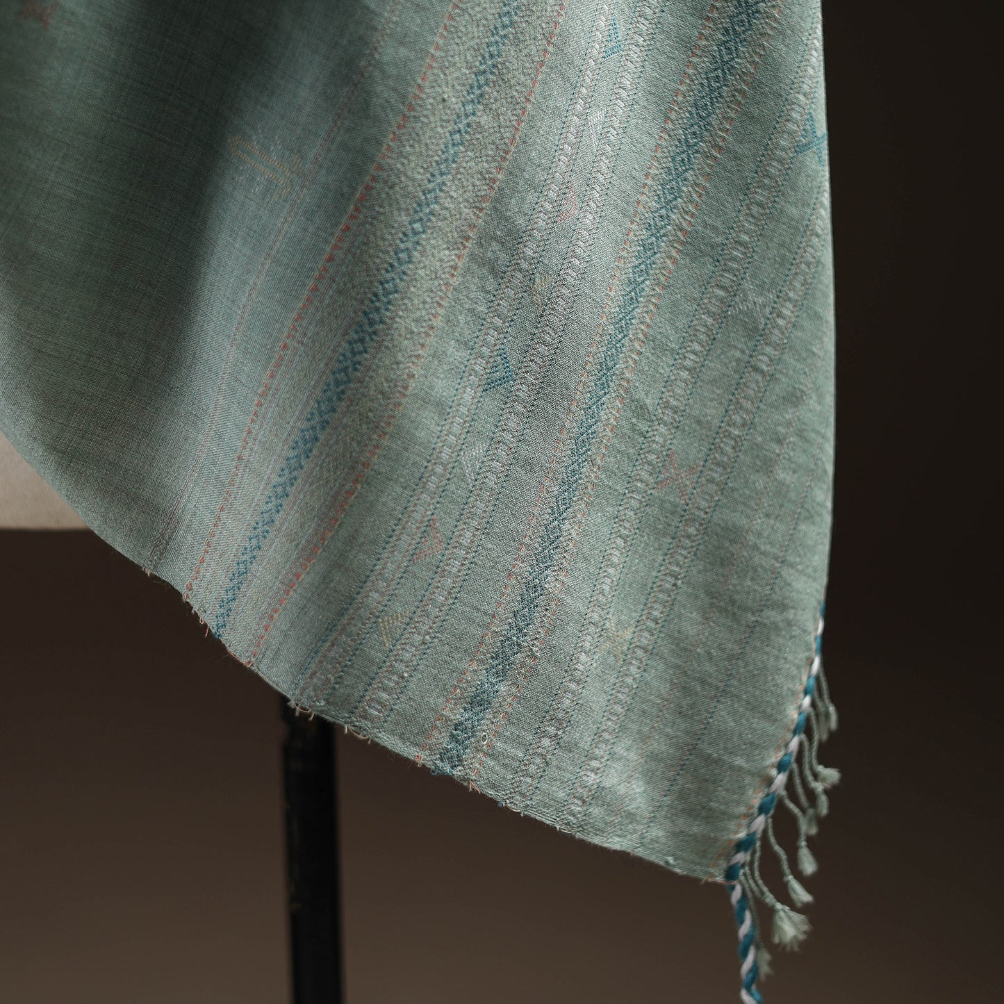 Kutch Bhujodi Handwoven Merino Wool Shawl 11