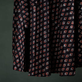 Ajrakh Hand Block Print Cotton Wrap Around Skirt 05