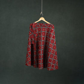 Ajrakh Hand Block Print Cotton Wrap Around Skirt 28