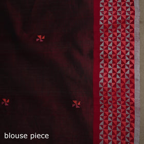 Star Flower Buti Jacquard Pure Handloom Cotton Saree 12