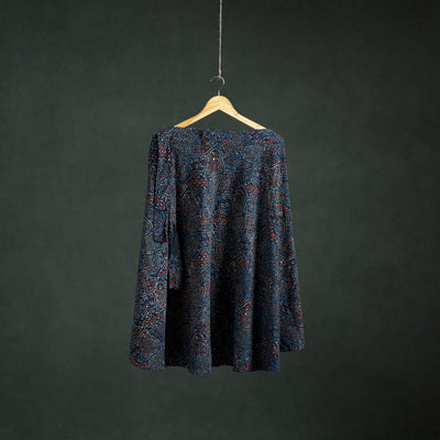 Ajrakh Hand Block Print Cotton Wrap Around Skirt 06