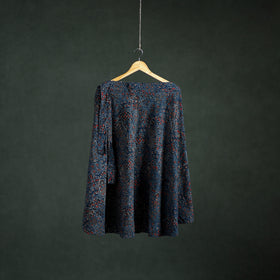 Ajrakh Hand Block Print Cotton Wrap Around Skirt 06
