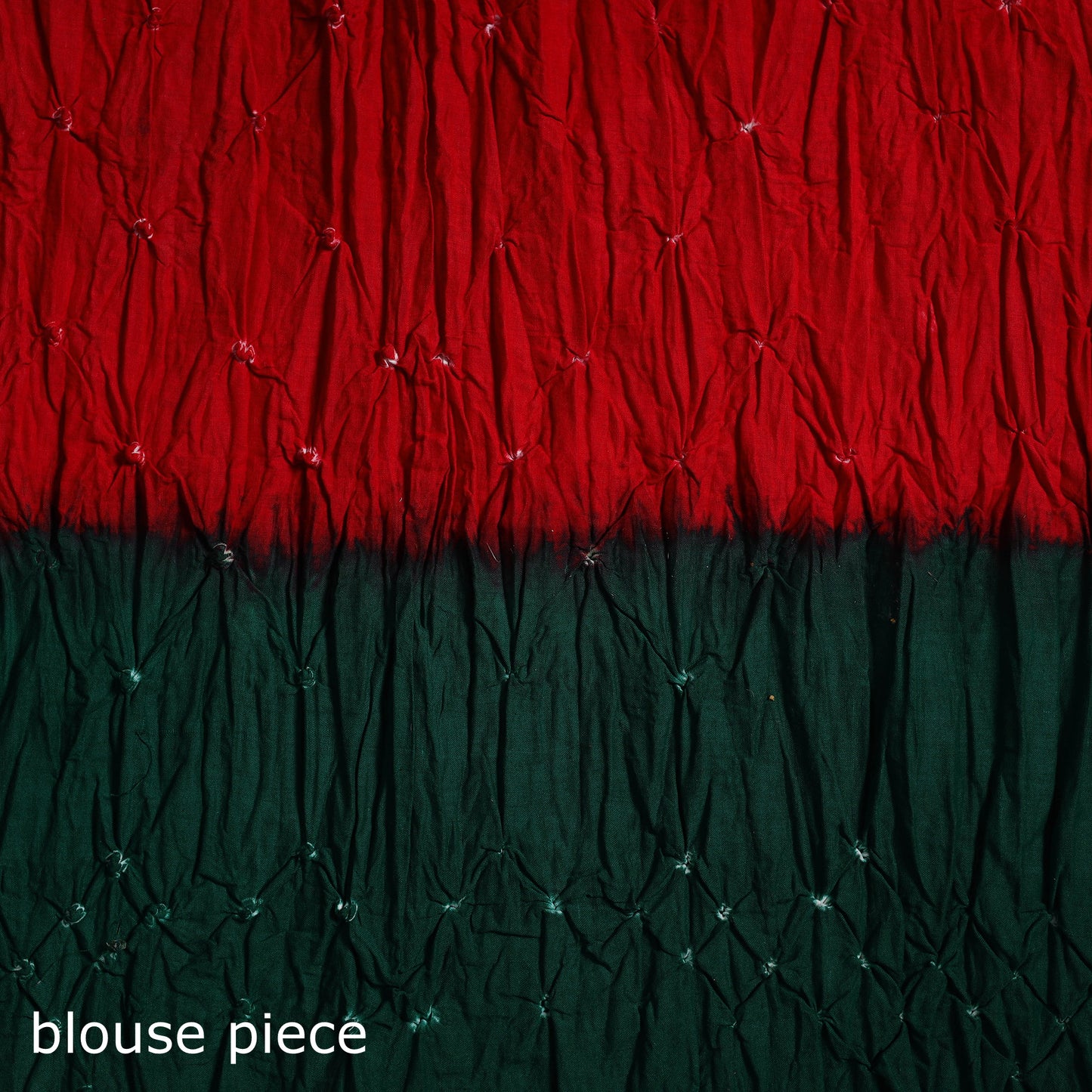 Kutch Tie-Dye Bandhani Cotton Saree with Blouse Piece 47