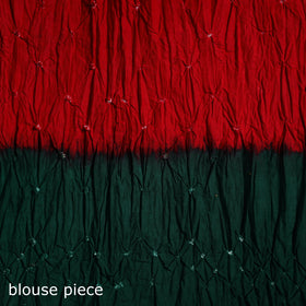 Kutch Tie-Dye Bandhani Cotton Saree with Blouse Piece 47