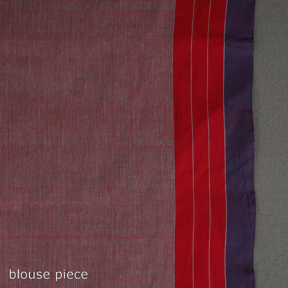 Blue - Ballakammi Cotton Handloom Saree 68