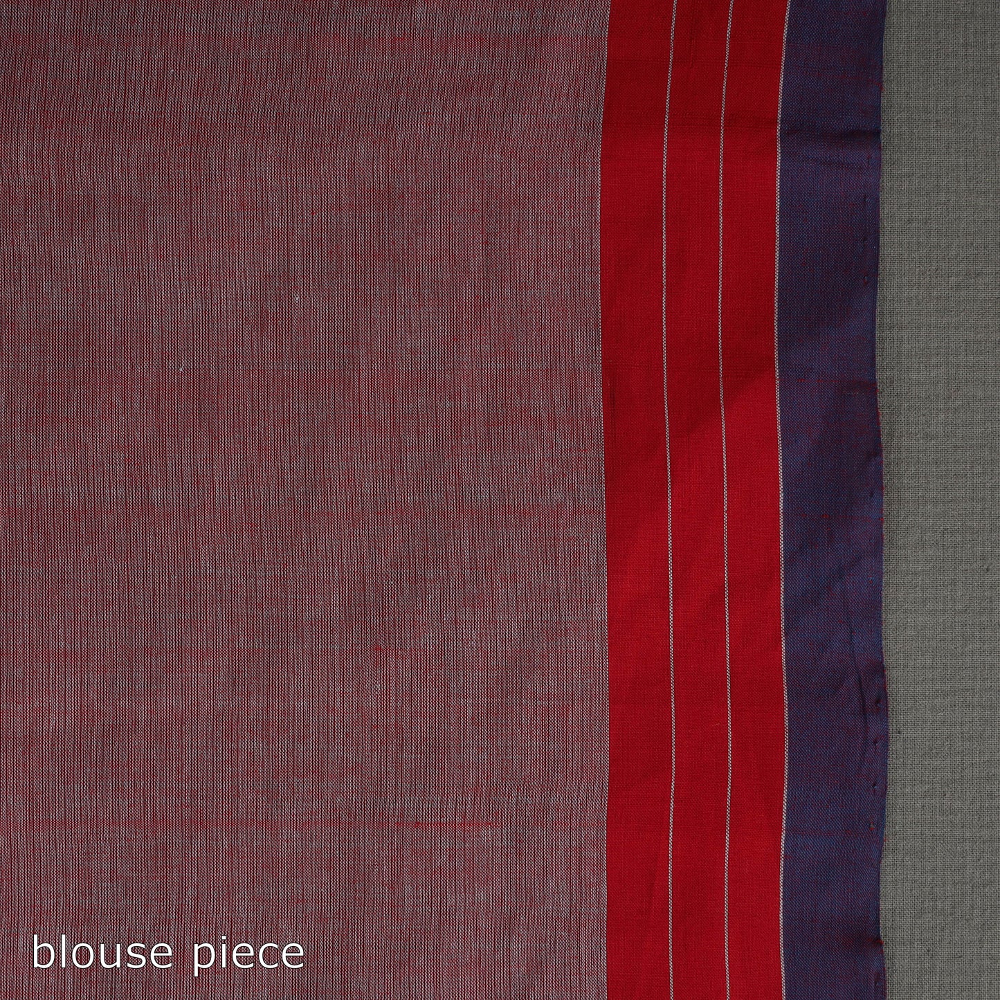 Blue - Ballakammi Cotton Handloom Saree 68