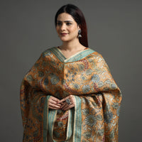 kalamkari silk dupatta