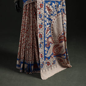 Kalamkari Printed Cotton Saree 10