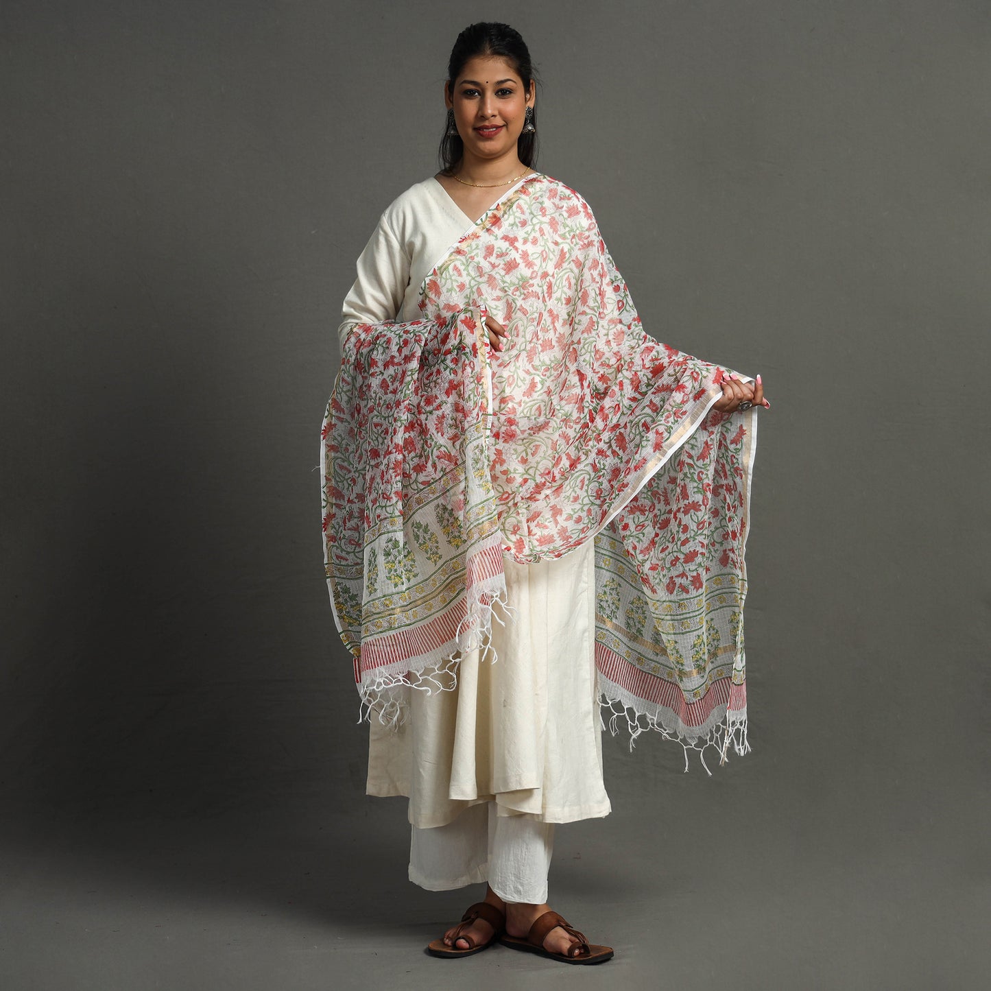 Sanganeri Dupatta 