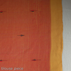  Srikakulam Handloom Jamdani Buti Cotton Saree with Tassels 