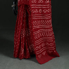 Kutch Bandhani Tie-Dye Cotton Saree 60