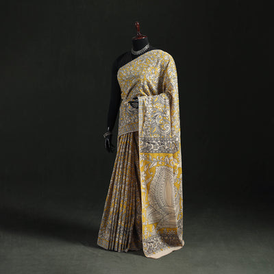 Kalamkari Printed Cotton Saree 11