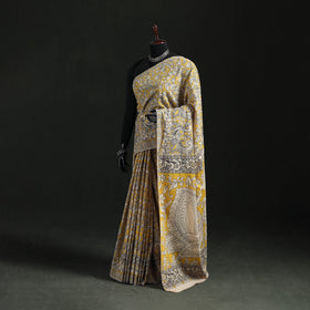 Kalamkari Printed Cotton Saree 11