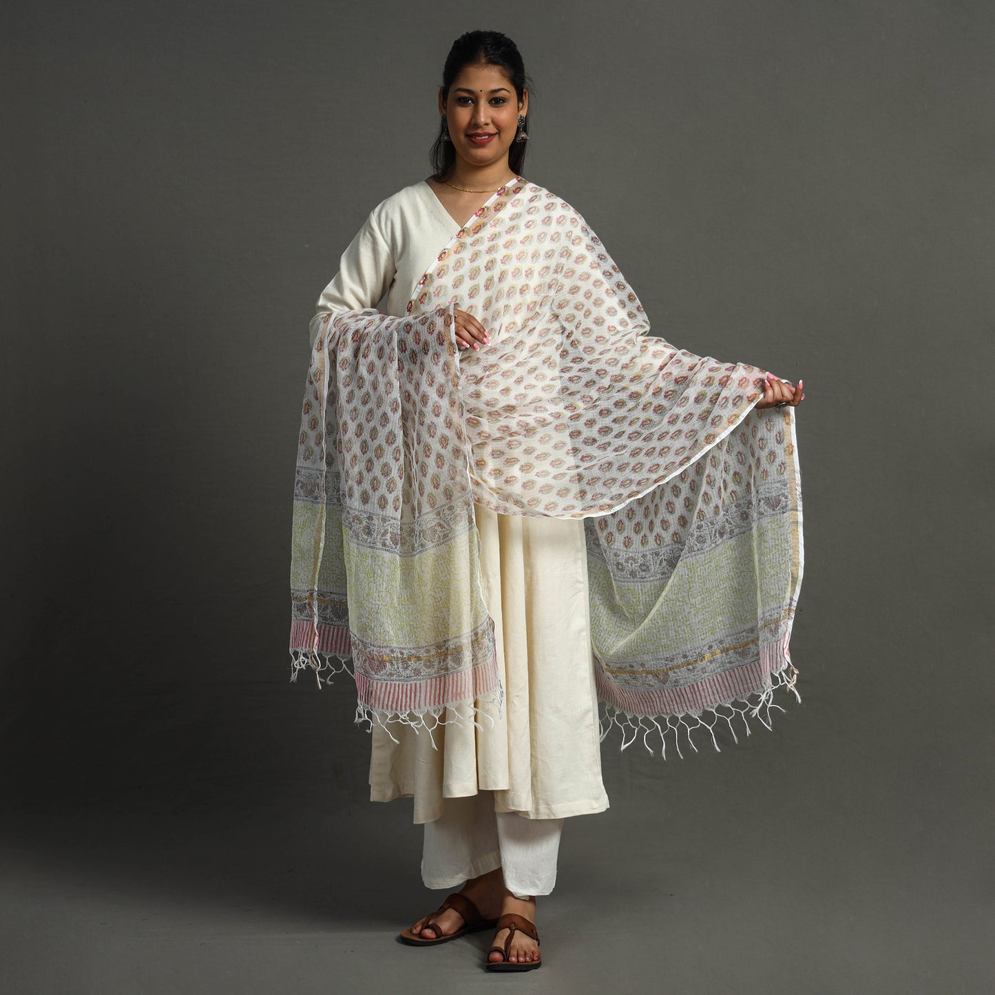 Sanganeri Dupatta 