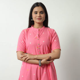jacquard kurta