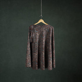 Ajrakh Hand Block Print Cotton Wrap Around Skirt 08