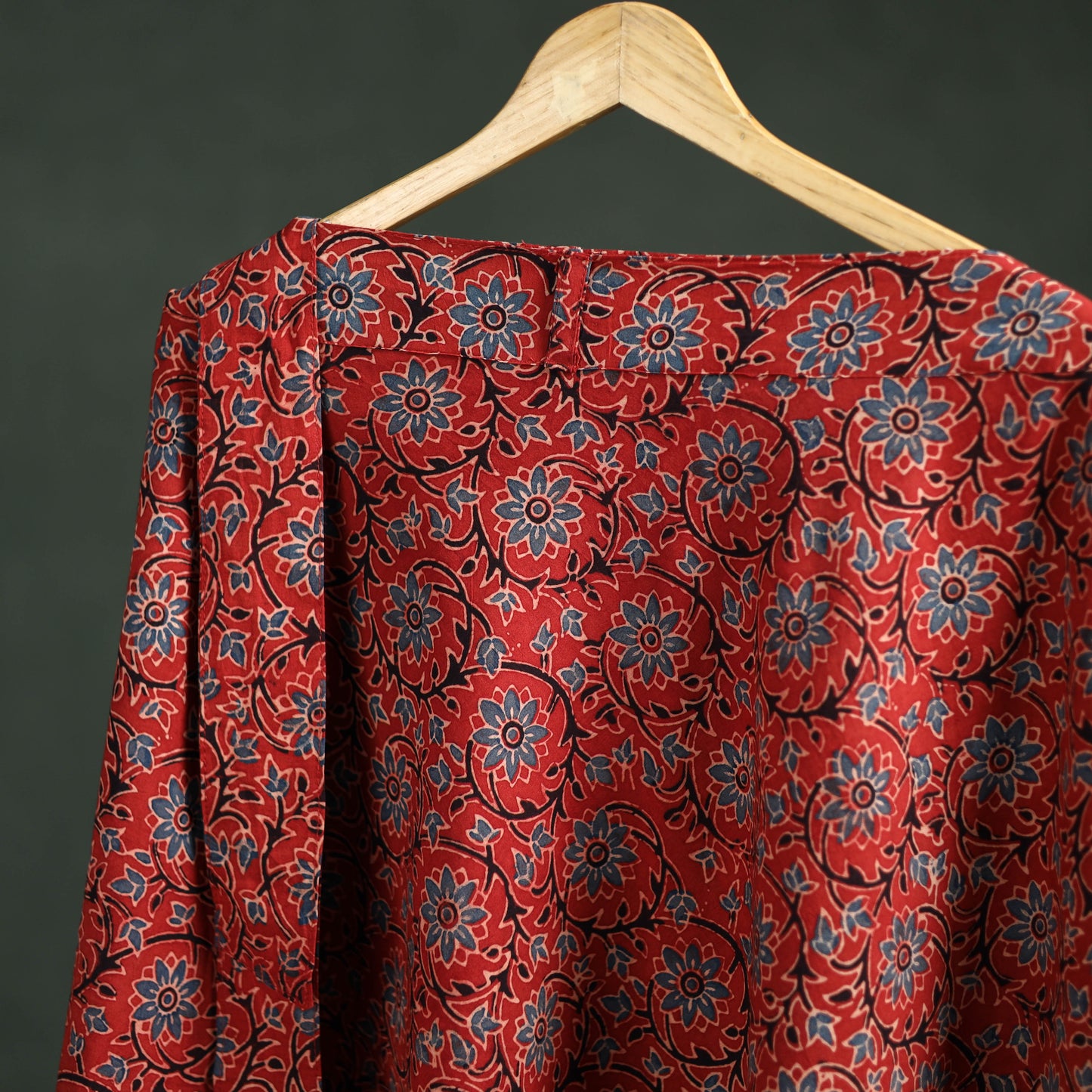 Ajrakh Hand Block Print Cotton Wrap Around Skirt 30