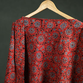 Ajrakh Hand Block Print Cotton Wrap Around Skirt 30