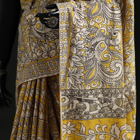 Kalamkari Printed Cotton Saree 11