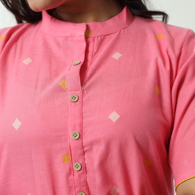jacquard kurta