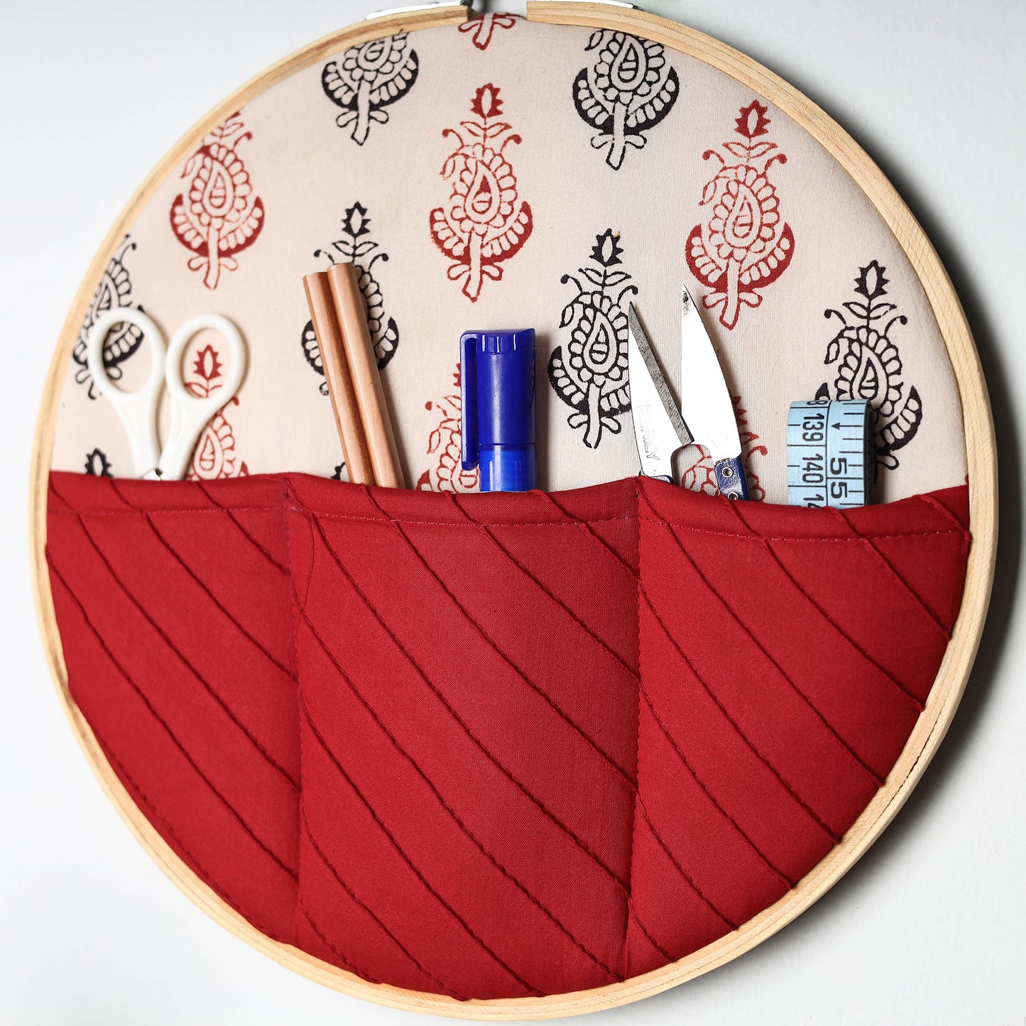 Embroidery Hoop Wall Decor (Large) 07