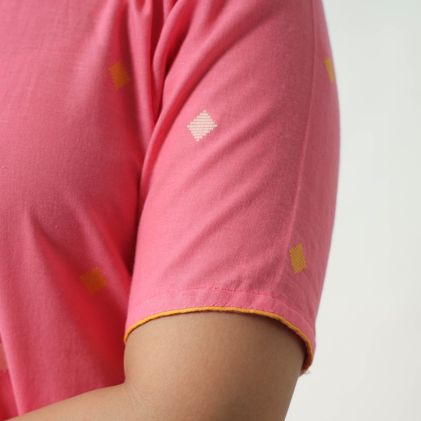 jacquard kurta