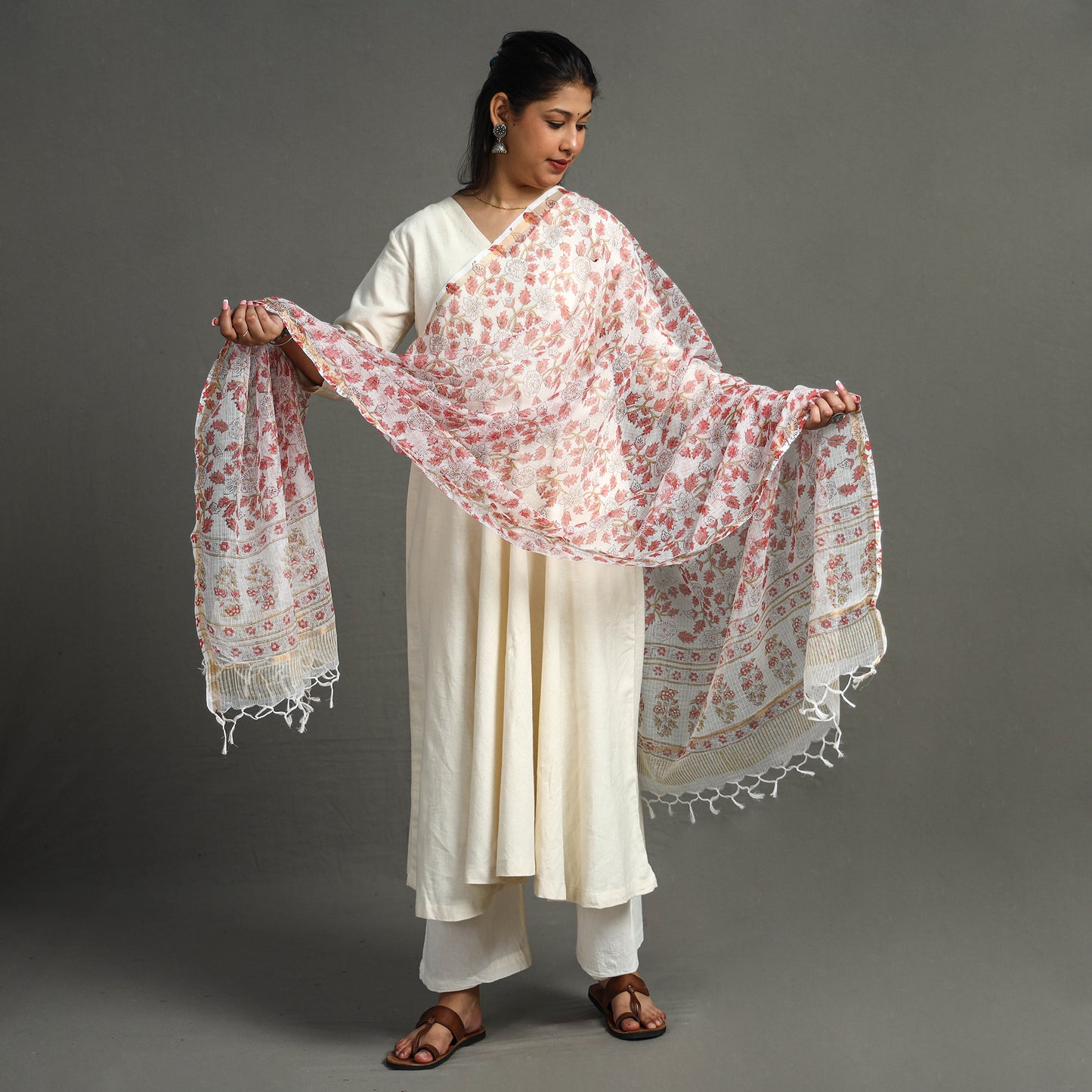 Sanganeri Dupatta 