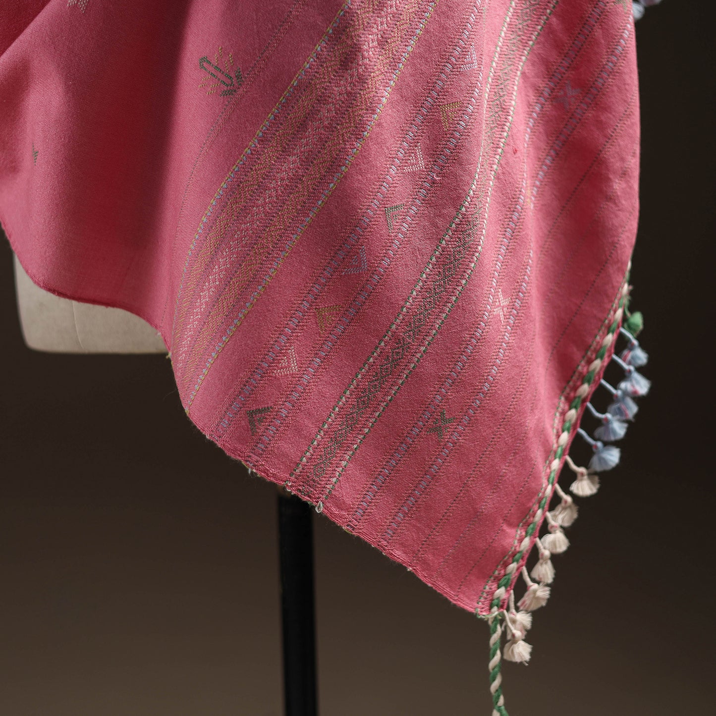 Kutch Bhujodi Handwoven Merino Wool Shawl 13