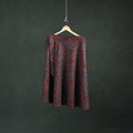 Ajrakh Hand Block Print Cotton Wrap Around Skirt 31