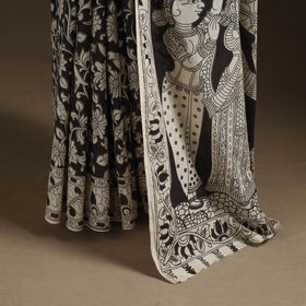 Kalamkari Printed Pure Cotton Saree 18