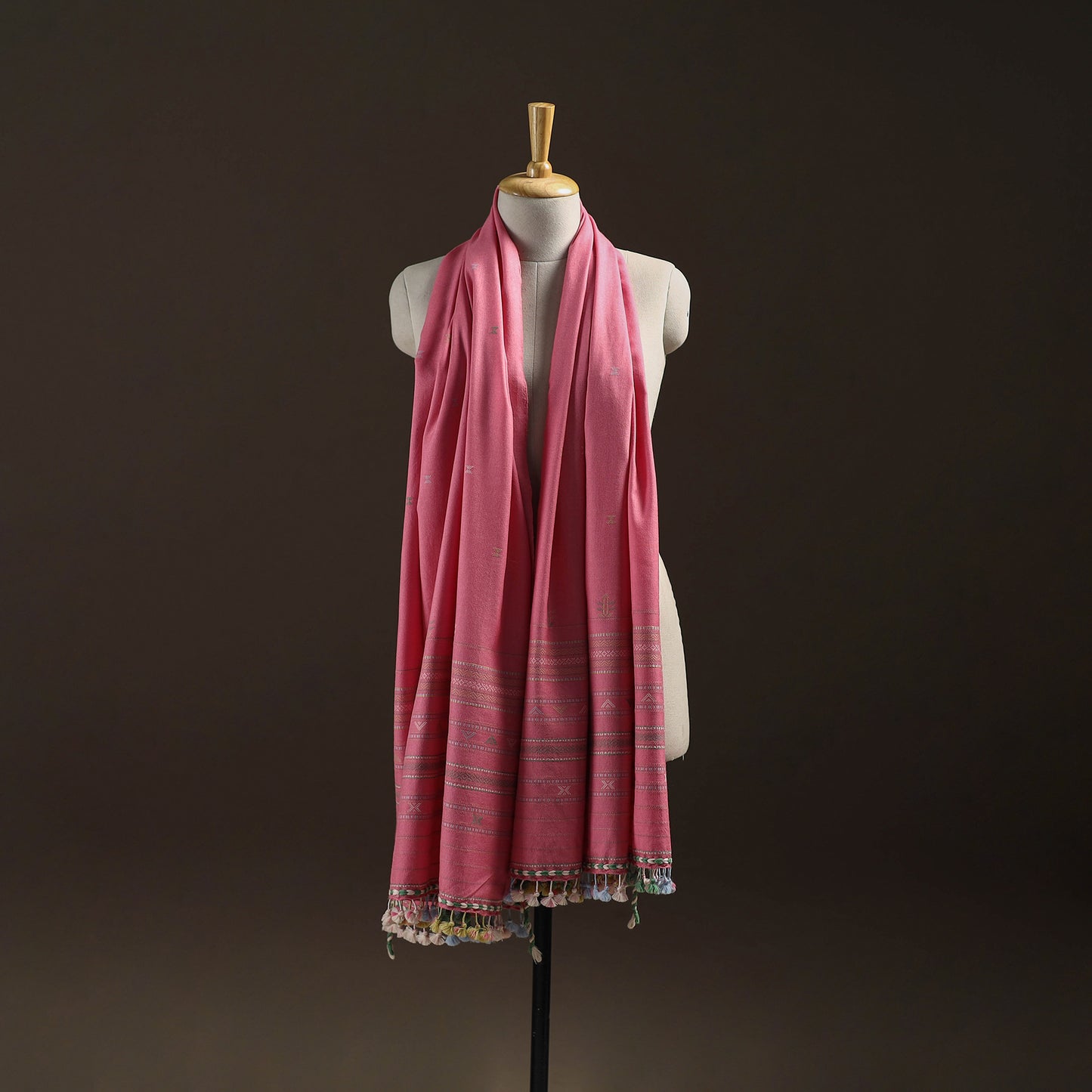 Kutch Bhujodi Handwoven Merino Wool Shawl 13