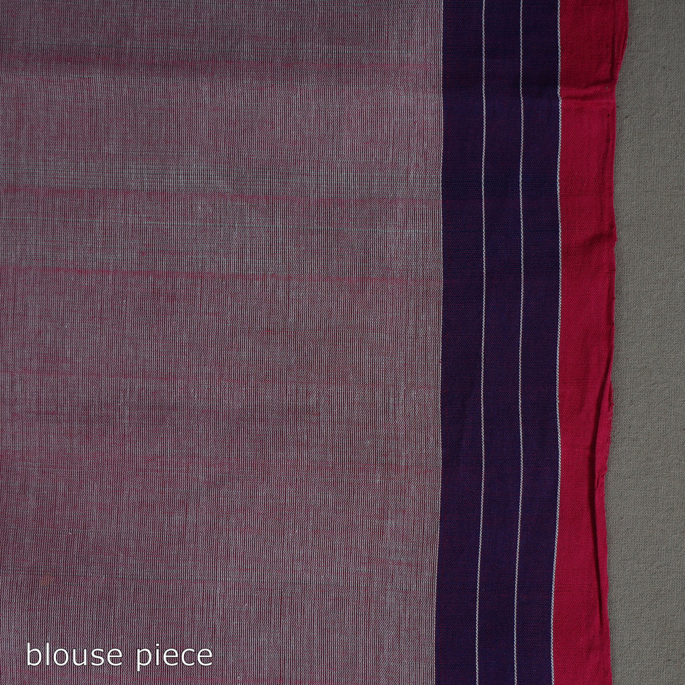 Blue - Ballakammi Cotton Handloom Saree 69