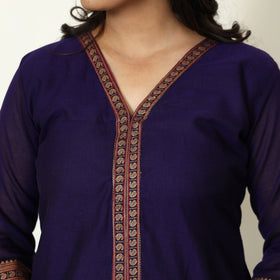 Dharwad Cotton Kurta with Palazzo & Dupatta Set 11