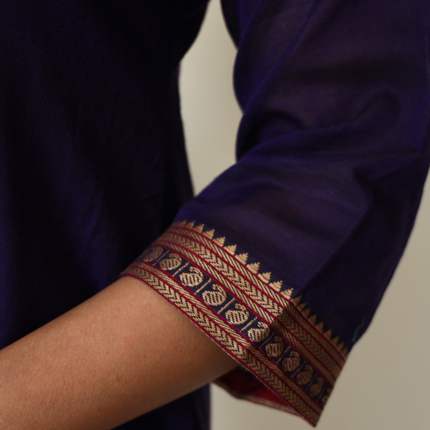 Dharwad Cotton Kurta with Palazzo & Dupatta Set 11