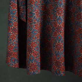Ajrakh Hand Block Print Cotton Wrap Around Skirt 31