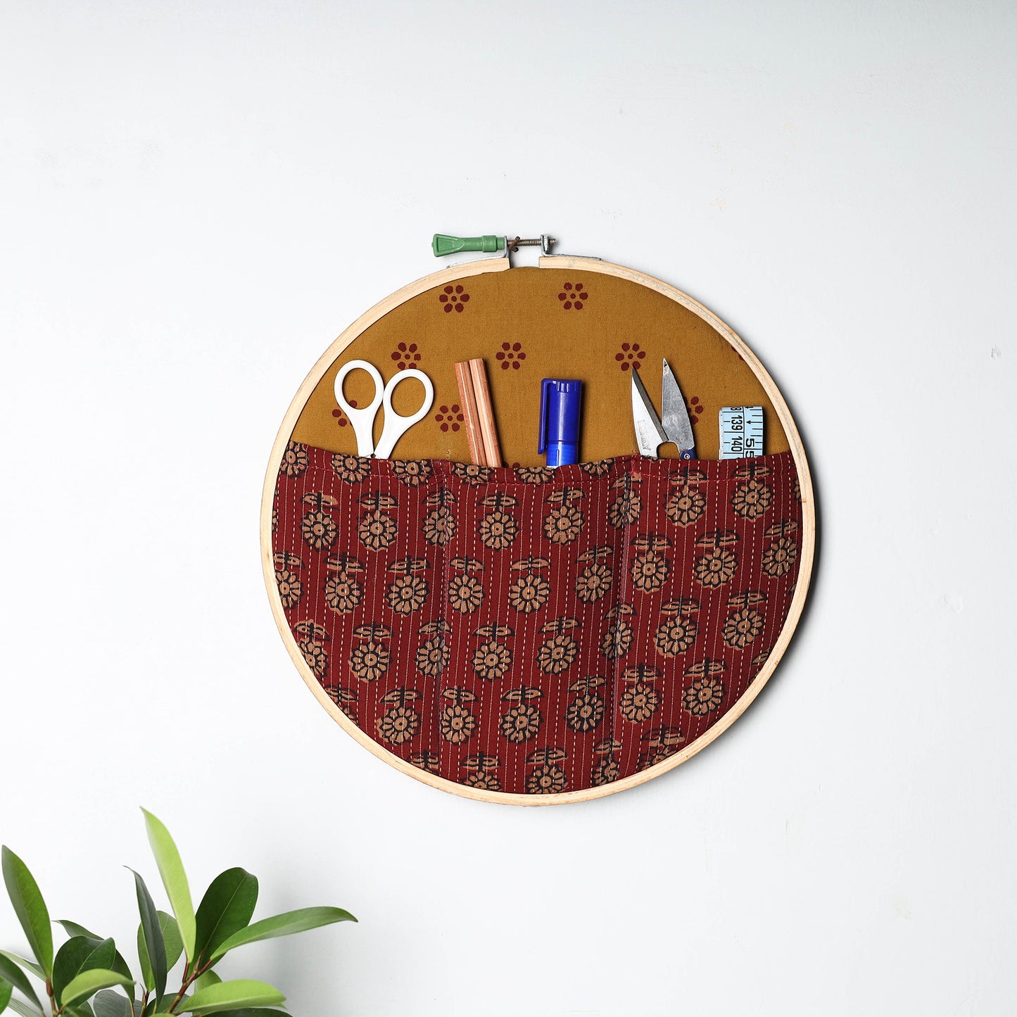 Embroidery Hoop Wall Decor (Large) 08