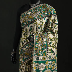 Kalamkari Printed Cotton Saree 12