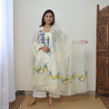 Jamdani Kurta with Dupatta Set