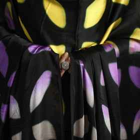 Multicolor - shibori clamp dyed modal silk dupatta