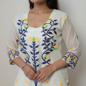 Jamdani Kurta with Dupatta Set