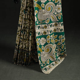 Kalamkari Printed Cotton Saree 12