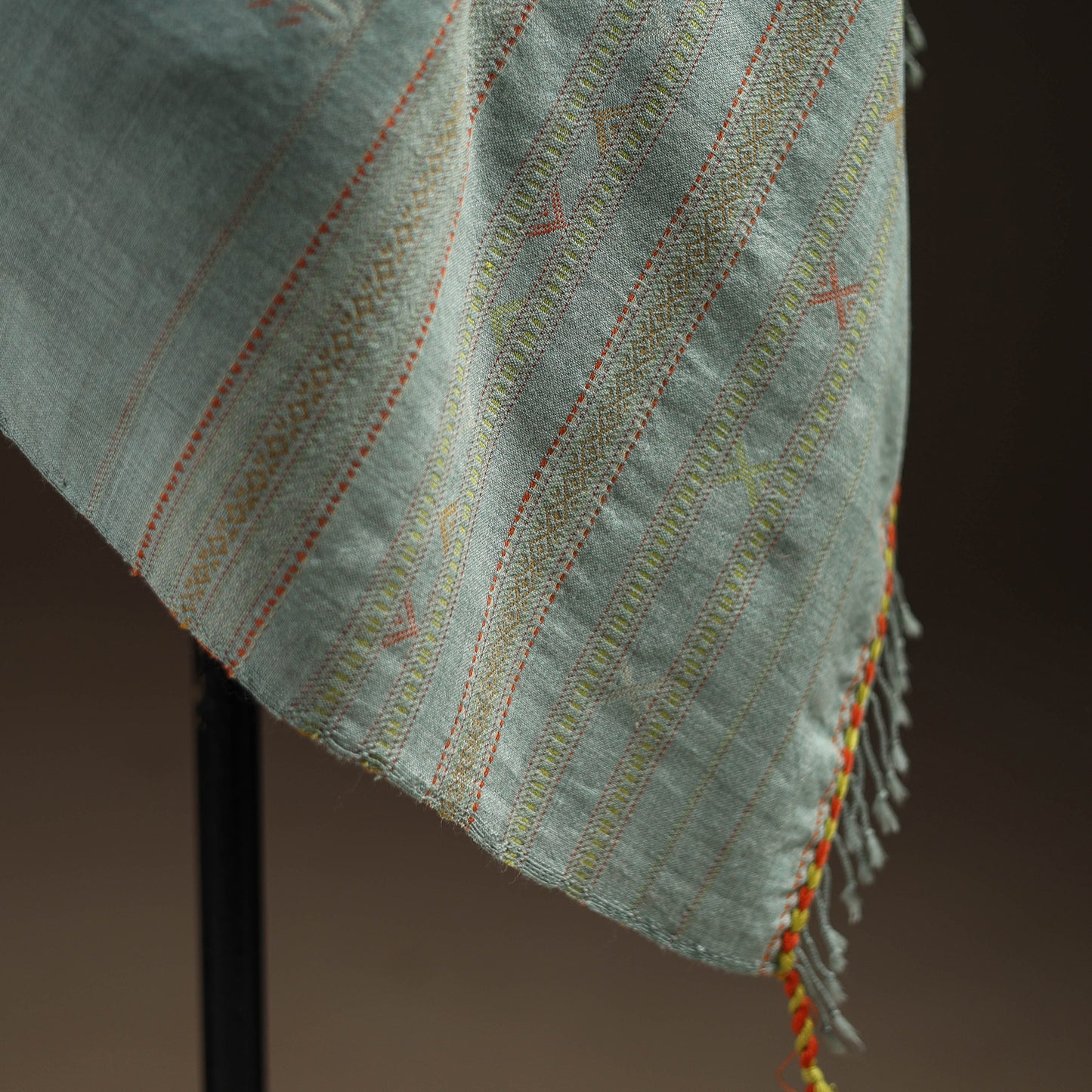 Kutch Bhujodi Handwoven Merino Wool Shawl 14