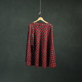 Ajrakh Hand Block Print Cotton Wrap Around Skirt 32