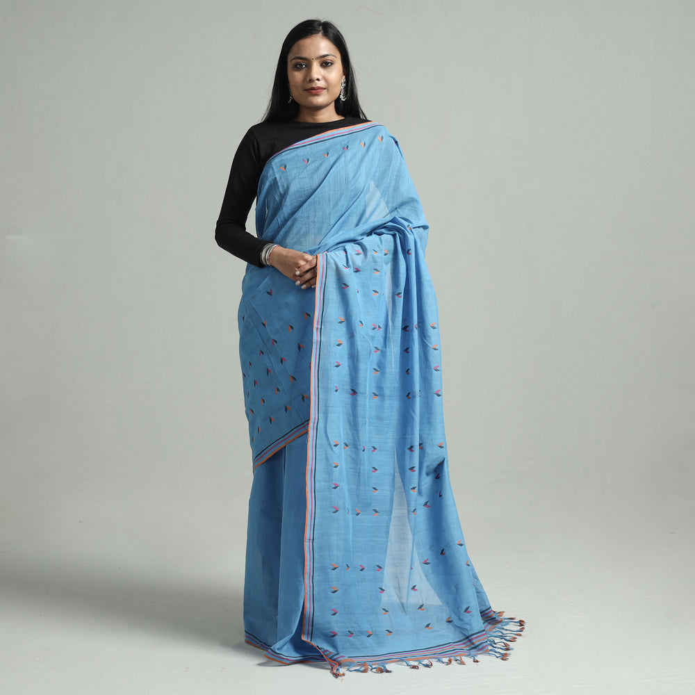 jamdani buti saree