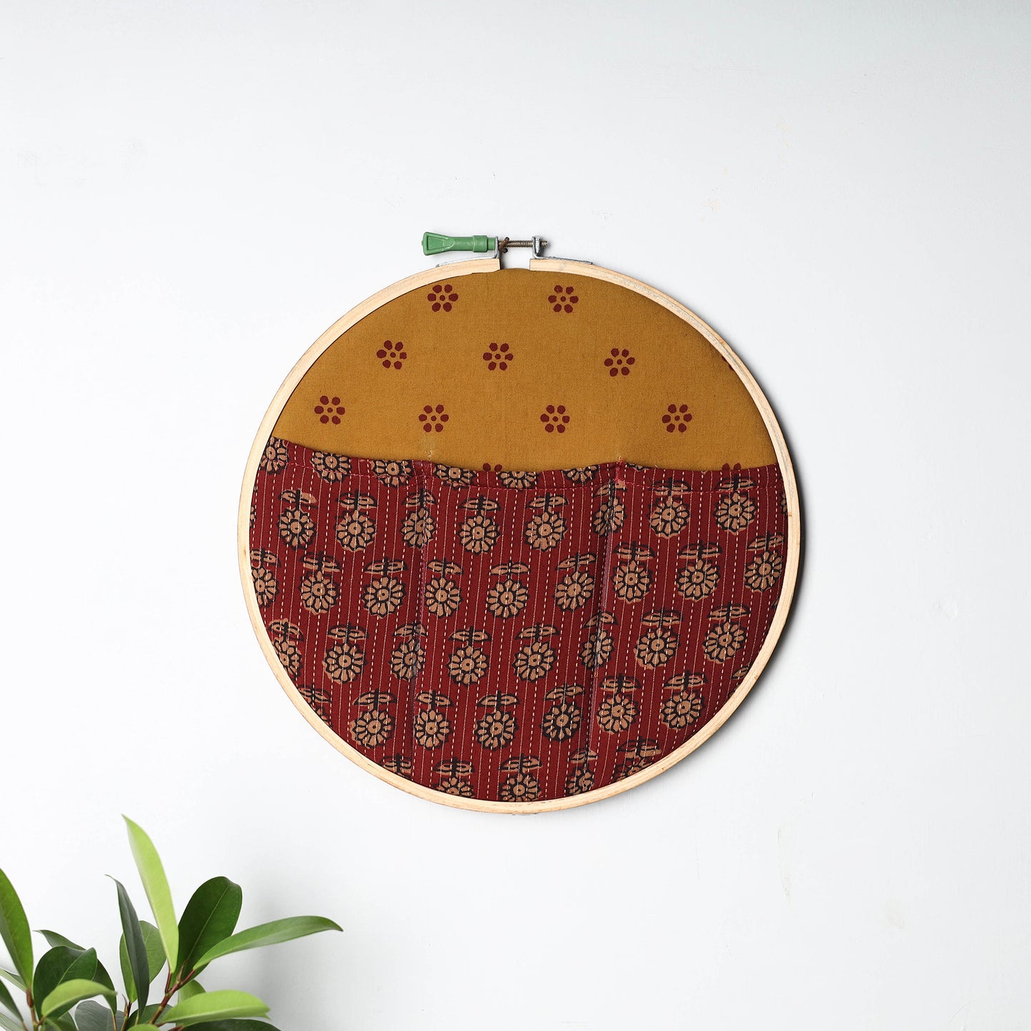 Embroidery Hoop Wall Decor (Large) 08