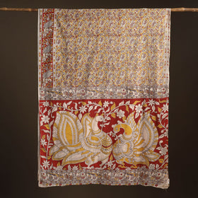 Kalamkari Printed Pure Cotton Saree 19
