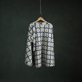 Ajrakh Hand Block Print Cotton Wrap Around Skirt 11