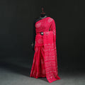 Kutch Bandhani Tie-Dye Cotton Saree 63