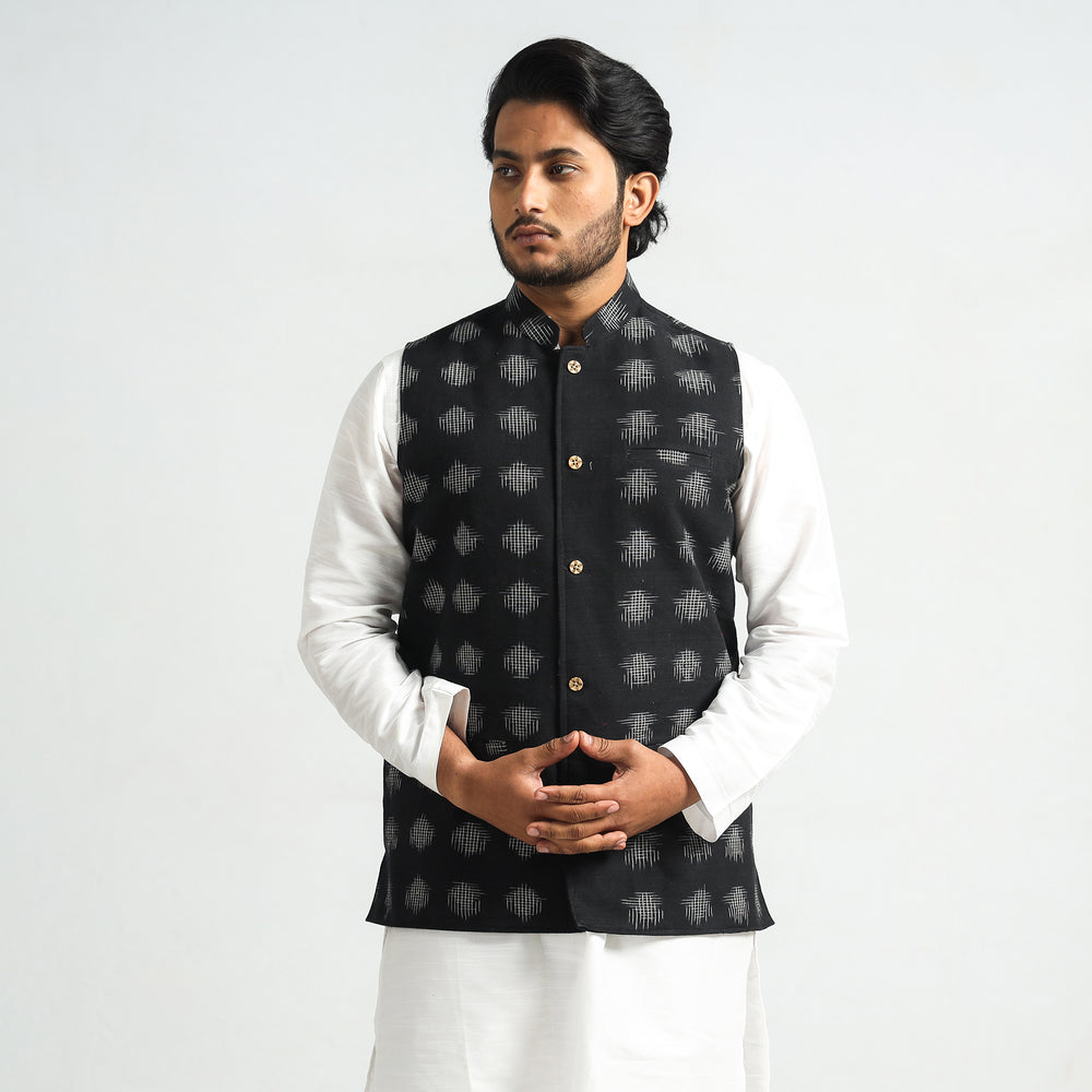 Pochampally Ikat Nehru Jacket